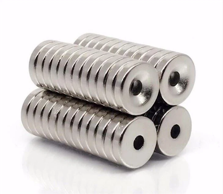 N35 Countersunk Rare Earth Magnets